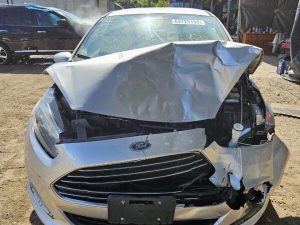 Ford Fiesta 2014-2017 in a junkyard in the USA Ford