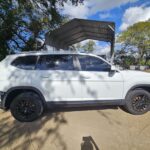 Volkswagen Atlas 2018-2020 in a junkyard in the USA