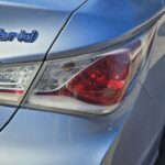 Hyundai Sonata Hybrid 2012-2014 in a junkyard in the USA