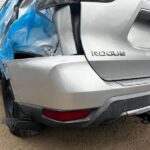 Nissan rogue 2017-2020 in a junkyard in the USA Nissan