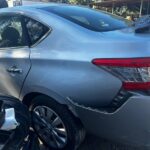 Nissan Sentra 2012-2015 in a junkyard in the USA