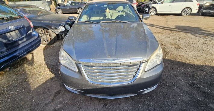 Chrysler 200 Convertible 2010-2012 in a junkyard in the USA 200 Convertible 2010-2012