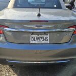 Chrysler 200 Convertible 2010-2012 in a junkyard in the USA