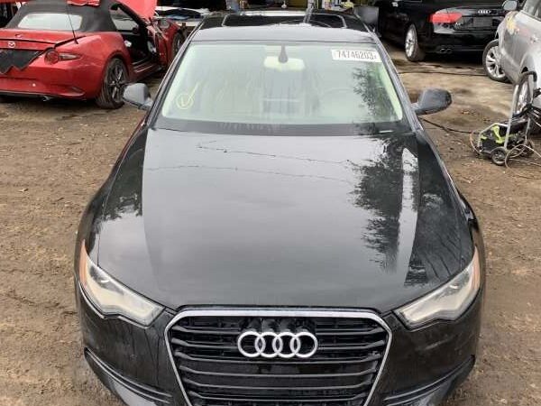 Audi A6 2011-2014 in a junkyard in the USA Audi