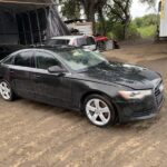 Audi A6 2011-2014 in a junkyard in the USA Audi