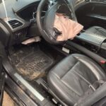 Lincoln MKZ 2013-2016 in a junkyard in the USA Lincoln