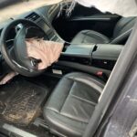 Lincoln MKZ 2013-2016 in a junkyard in the USA Lincoln
