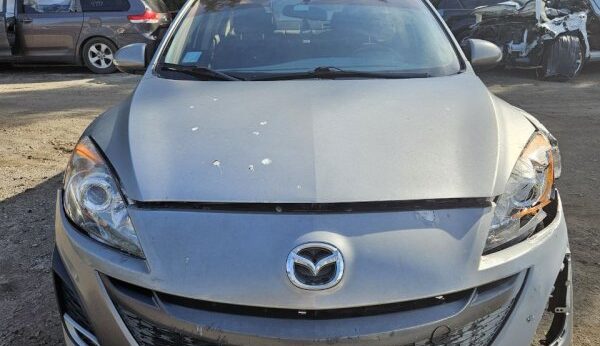 Mazda mazda3 2010-2013 in a junkyard in the USA