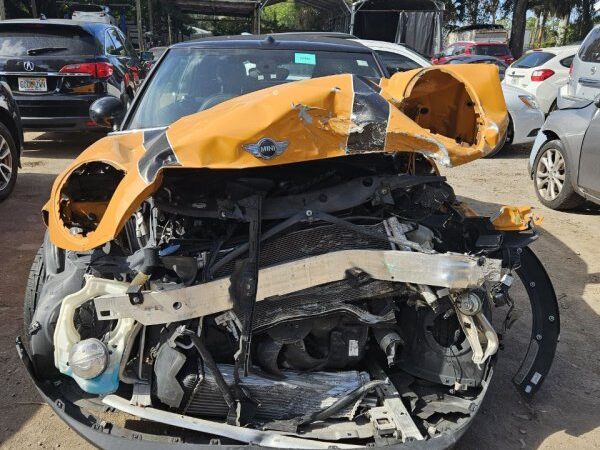 MINI Cooper Convertible 2016-2018 in a junkyard in the USA MINI