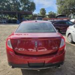Lincoln MKS 2013-2014 in a junkyard in the USA Lincoln
