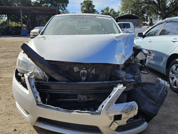 Nissan Sentra 2012-2015 in a junkyard in the USA Nissan