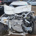 Cadillac CT5 2019-2023 in a junkyard in the USA Cadillac