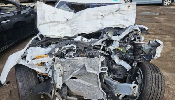 Cadillac CT5 2019-2023 in a junkyard in the USA