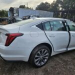 Cadillac CT5 2019-2023 in a junkyard in the USA Cadillac