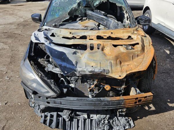 Nissan Sentra 2015-2019 in a junkyard in the USA Nissan