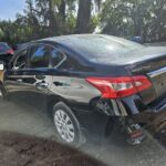 Nissan Sentra 2015-2019 in a junkyard in the USA