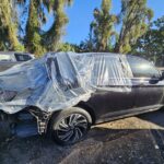 Volkswagen Jetta USA 2017-2021 in a junkyard in the USA