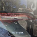 Volkswagen Jetta USA 2017-2021 in a junkyard in the USA