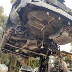 Kia Sorento 2009-2014 in a junkyard in the USA