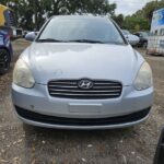 Hyundai Accent 2006-2010 in a junkyard in the USA