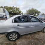 Hyundai Accent 2006-2010 in a junkyard in the USA Hyundai