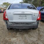 Hyundai Accent 2006-2010 in a junkyard in the USA Hyundai