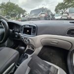 Hyundai Accent 2006-2010 in a junkyard in the USA Hyundai