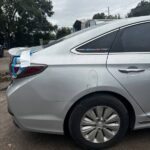 Hyundai Sonata Hybrid 2015-2017 in a junkyard in the USA