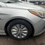 Hyundai Sonata Hybrid 2015-2017 in a junkyard in the USA Hyundai