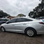 Hyundai Sonata Hybrid 2015-2017 in a junkyard in the USA