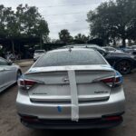 Hyundai Sonata Hybrid 2015-2017 in a junkyard in the USA