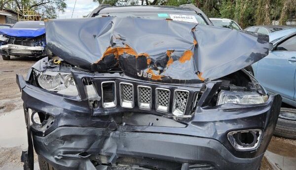 Jeep Compass 2013-2016 in a junkyard in the USA