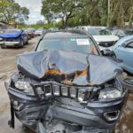 Jeep Compass 2013-2016 in a junkyard in the USA