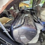 Acura MDX 2014-2016 in a junkyard in the USA