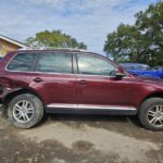 Volkswagen Touareg 2006-2010 in a junkyard in the USA Volkswagen