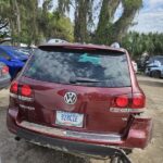 Volkswagen Touareg 2006-2010 in a junkyard in the USA