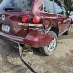 Volkswagen Touareg 2006-2010 in a junkyard in the USA