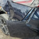 Toyota Camry 2017-2020 in a junkyard in the USA