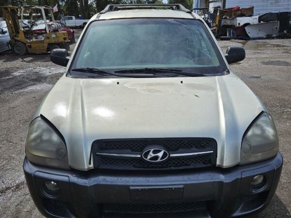 Hyundai Tucson 2004-2009 in a junkyard in the USA Hyundai