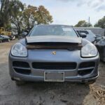 Porsche Cayenne in a junkyard in the USA Cayenne