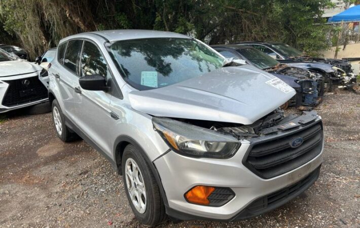 Ford Escape 2017-2019 in a junkyard in the USA Ford