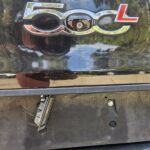Fiat 500L 2014-2017 in a junkyard in the USA Fiat