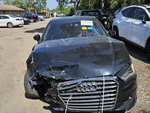 Audi A3 2013-2016 in a junkyard in the USA Audi