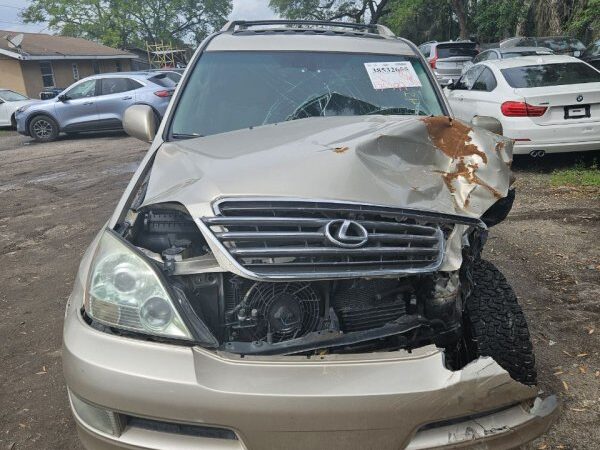 Lexus GX470 2008-2009 in a junkyard in the USA Lexus