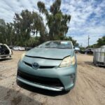 Toyota Prius 2012-2014 in a junkyard in the USA
