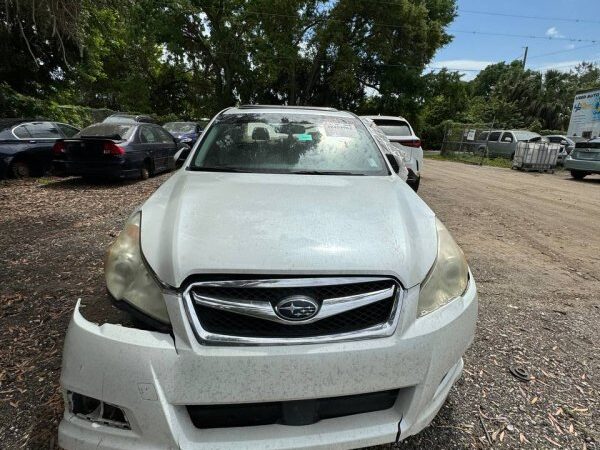 Subaru Legacy in a junkyard in the USA Legacy