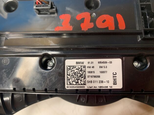 Used Radio Climate Control Panel for MINI Cooper S Coupe 2014-2018 61319354509, 61319354509-03