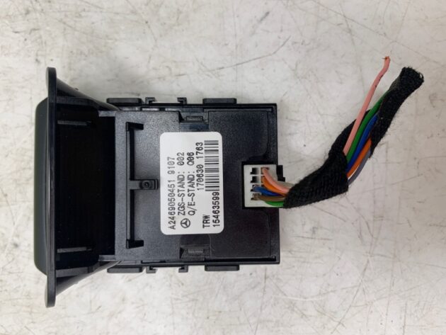 Used ELECTRONIC PARKING BRAKE SWITCH HANDLE BUTTON for Infiniti QX30 2015-2019 25175-5DA0A, A2469050451