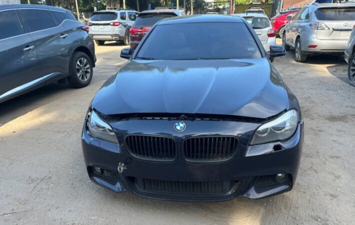 BMW 535i 2010-2013 in a junkyard in the USA BMW