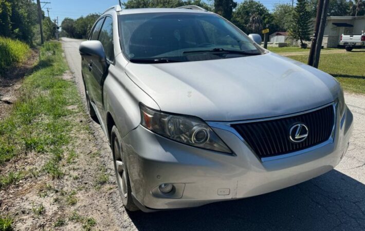 Lexus RX350 2010-2011 in a junkyard in the USA Lexus